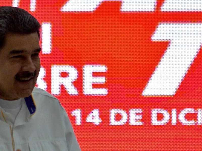 Il presidente del Venezuela Nicolas Maduro (foto LaPresse)