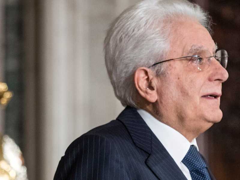 Sergio Mattarella (foto LaPresse)