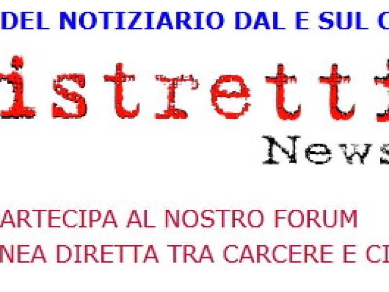 Homepage del sito di "Ristretti Orizzonti"