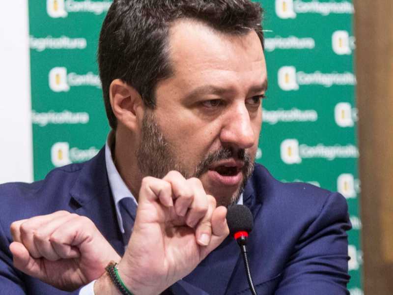 Matteo Salvini (foto LaPresse)