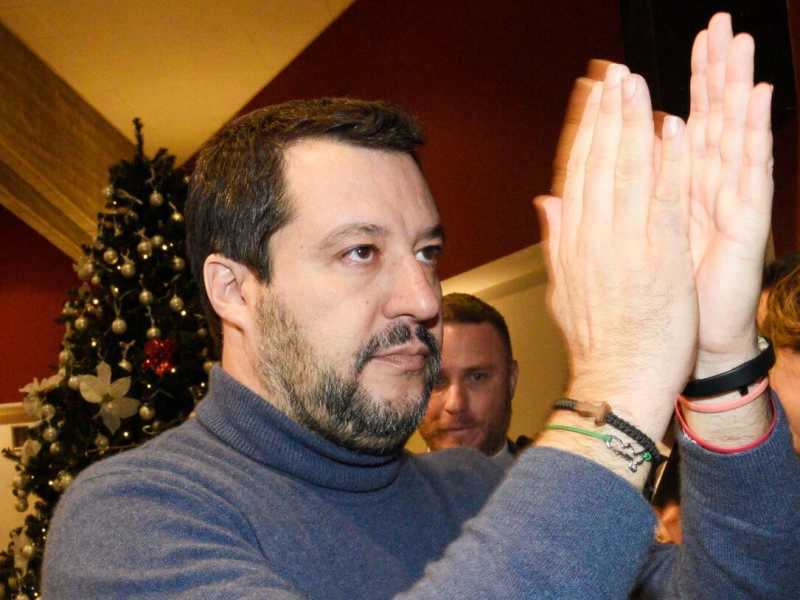 Matteo Salvini (foto LaPresse)