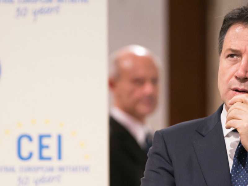 Giuseppe Conte (foto LaPresse)