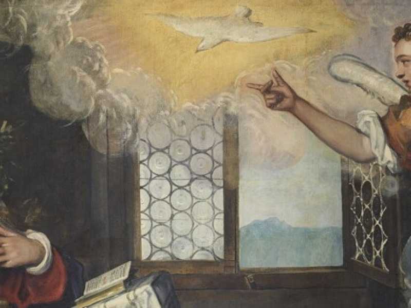 Annunciazione a Maria, dipinto di Jacopo Robusti, detto il &ldquo;Tintoretto&rdquo;