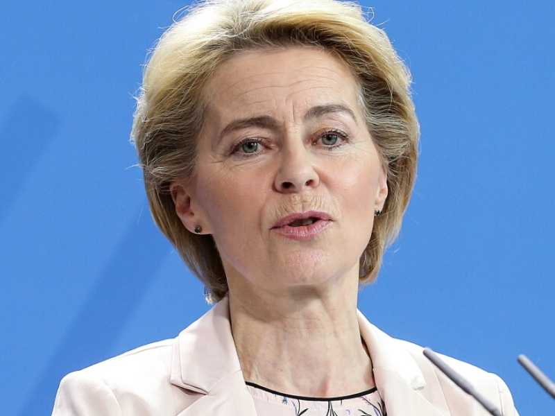 Ursula von der Leyen (foto LaPresse)
