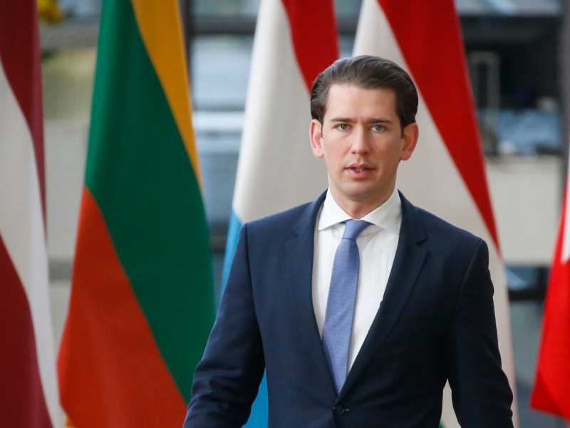 Sebastian Kurz (foto LaPresse)
