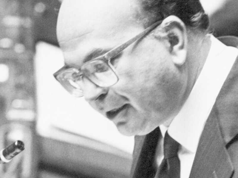Bettino Craxi negli anni 80 (foto LaPresse)