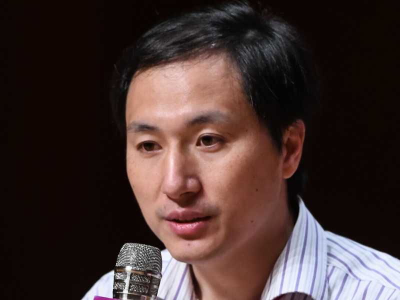 Lo scienziato He Jiankui (foto LaPresse)