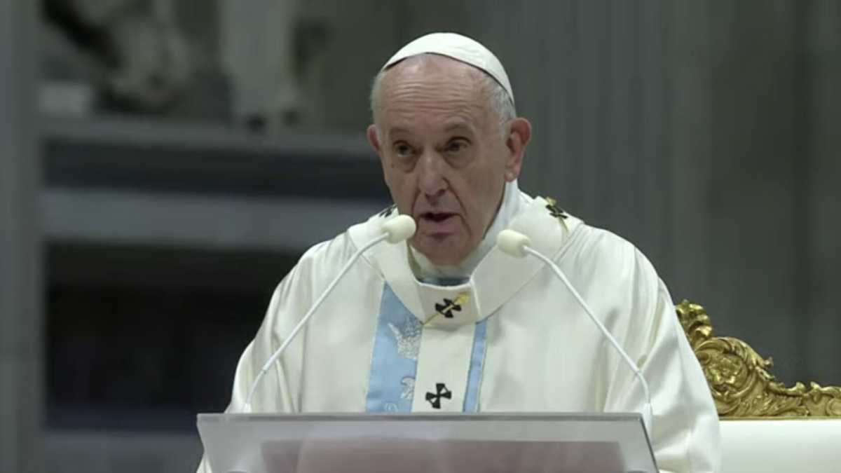 Immagine di Papa Francesco e l'elogio della donna