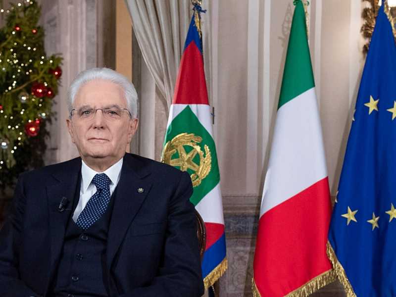 Sergio Mattarella (foto LaPresse)