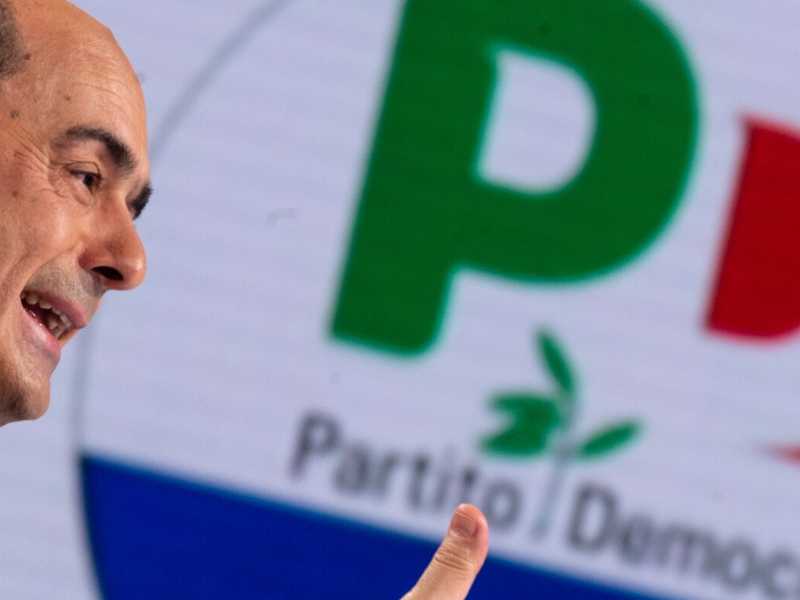 Il segretario del Pd, Nicola Zingaretti (foto LaPresse)