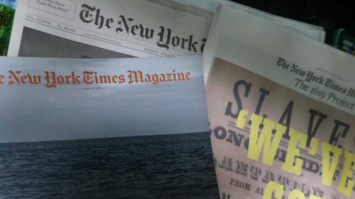 Immagine di Un gruppo di storici segnala gli “errori fattuali” del NYT, che presenta l’America come un paese fondato sulla schiavitù