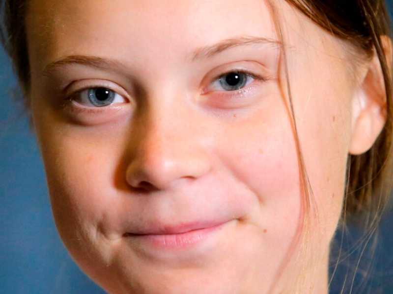 Greta Thunberg (foto LaPresse)