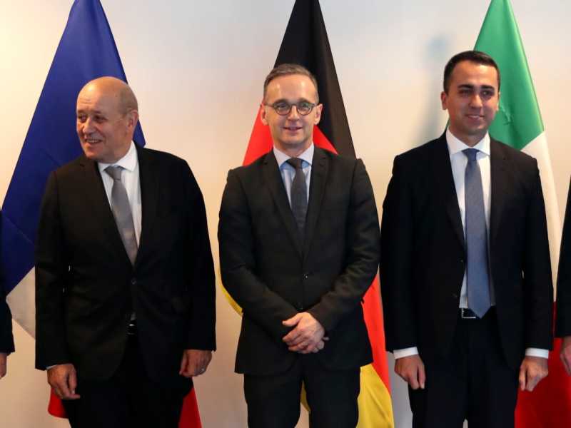 Il vertice straordinario a Bruxelles sulla Libia (foto LaPresse)