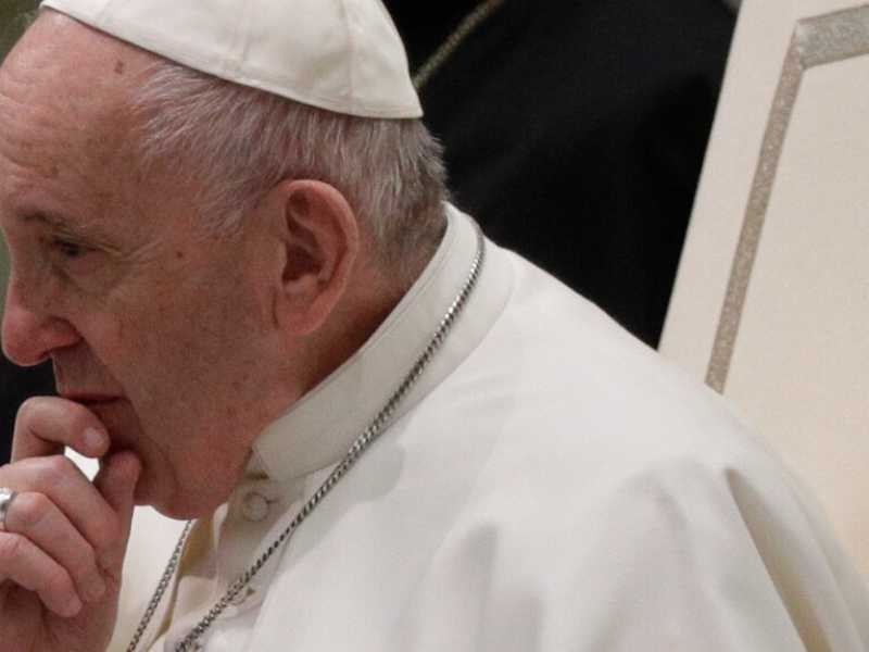 Papa Francesco (foto LaPresse)