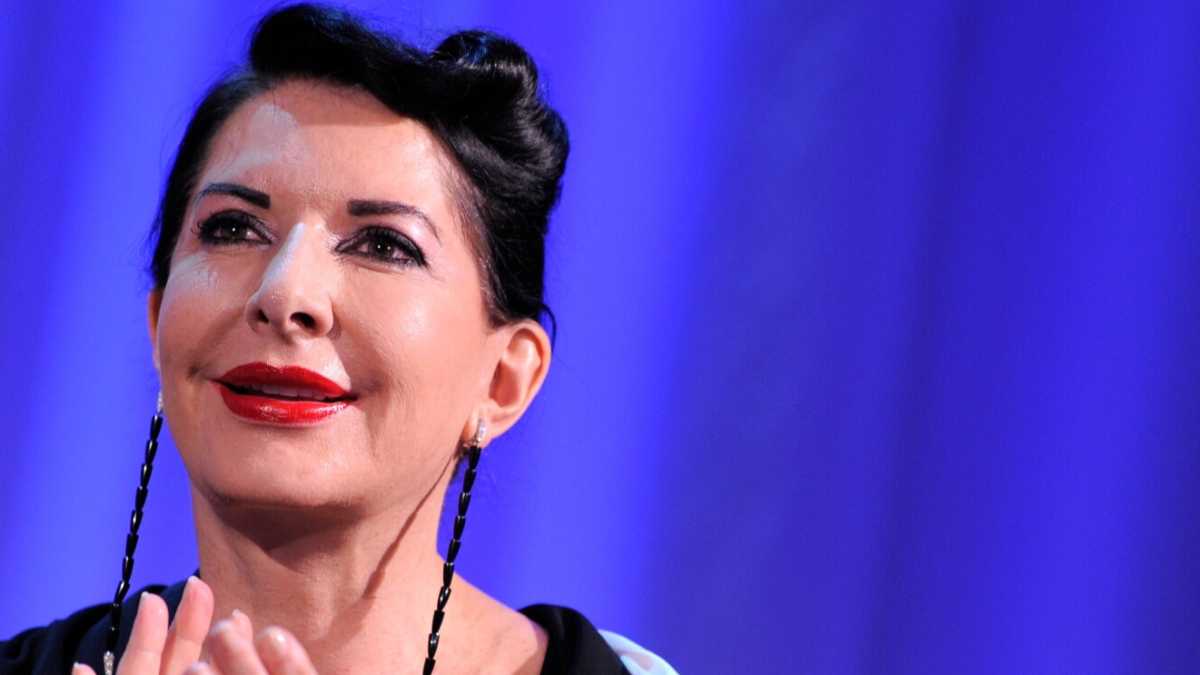 Immagine di Marina Abramovic assessore alla Cultura