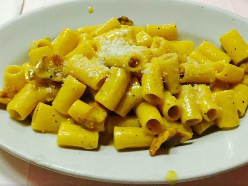 La carbonara del ristorante Il Girasole 