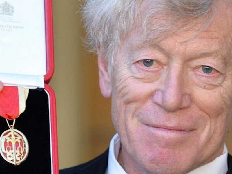 Roger Scruton (foto LaPresse)
