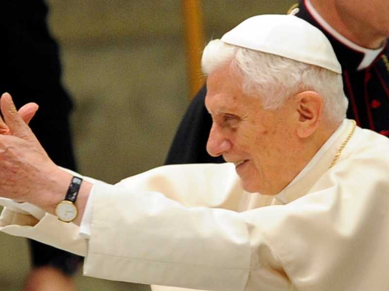 Benedetto XVI (foto LaPresse)