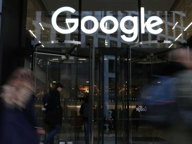 Uffici Google a Londra (foto LaPresse)