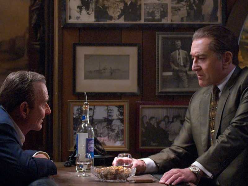 Robert De Niro e Joe Pesci in "The Irishman" (foto LaPresse)