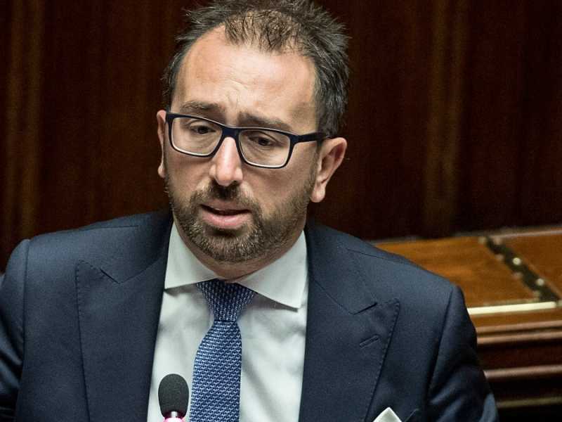 Il ministro della Giustizia, Alfonso Bonafede (foto LaPresse)