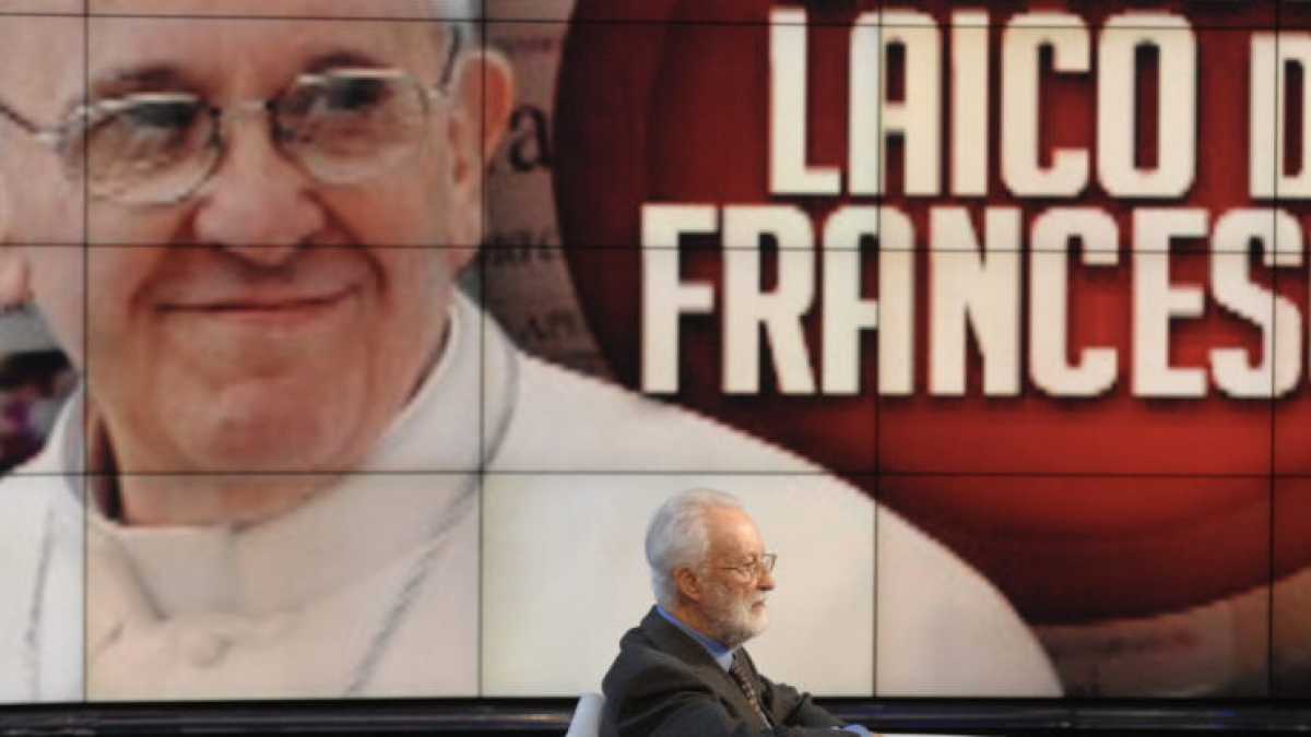 Immagine di Scalfari il troll del Papa