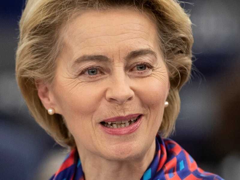 Ursula von der Leyen (foto LaPresse)