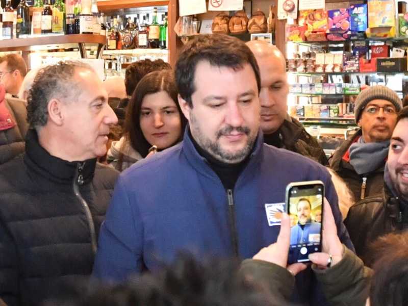 Matteo Salvini (foto LaPresse)