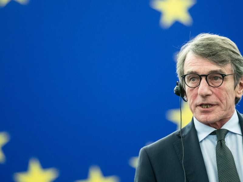 David Sassoli (foto LaPresse)