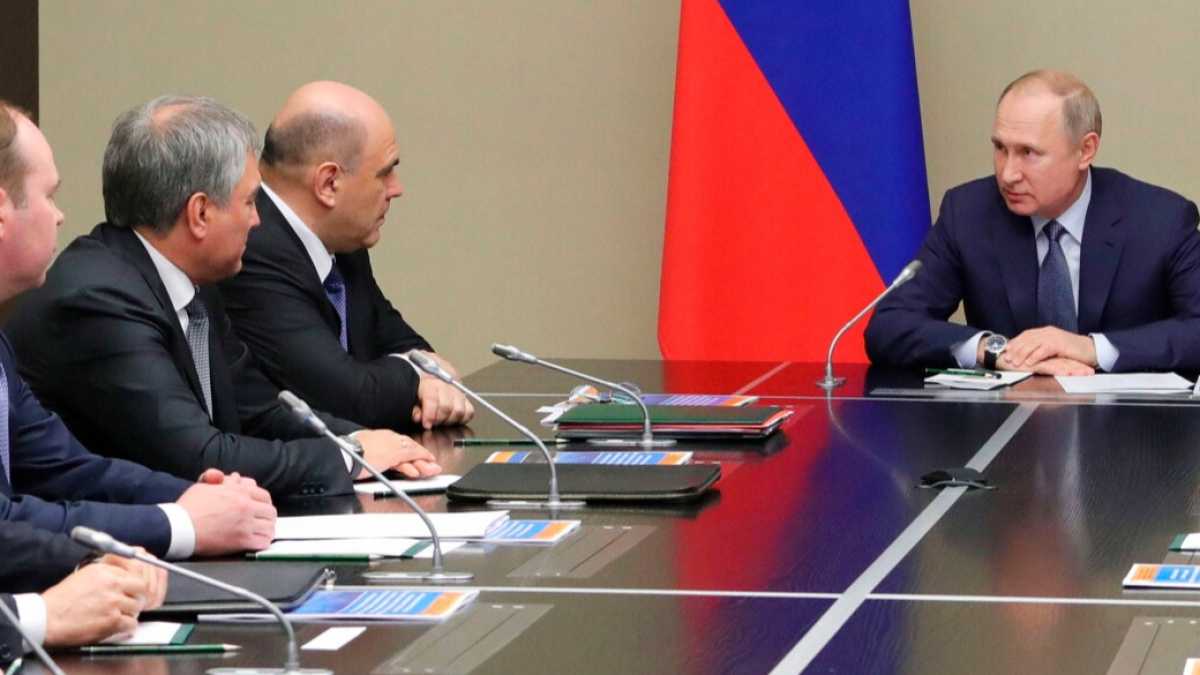 Immagine di Vladimir Putin ha presentato il suo progetto di riforma alla Duma