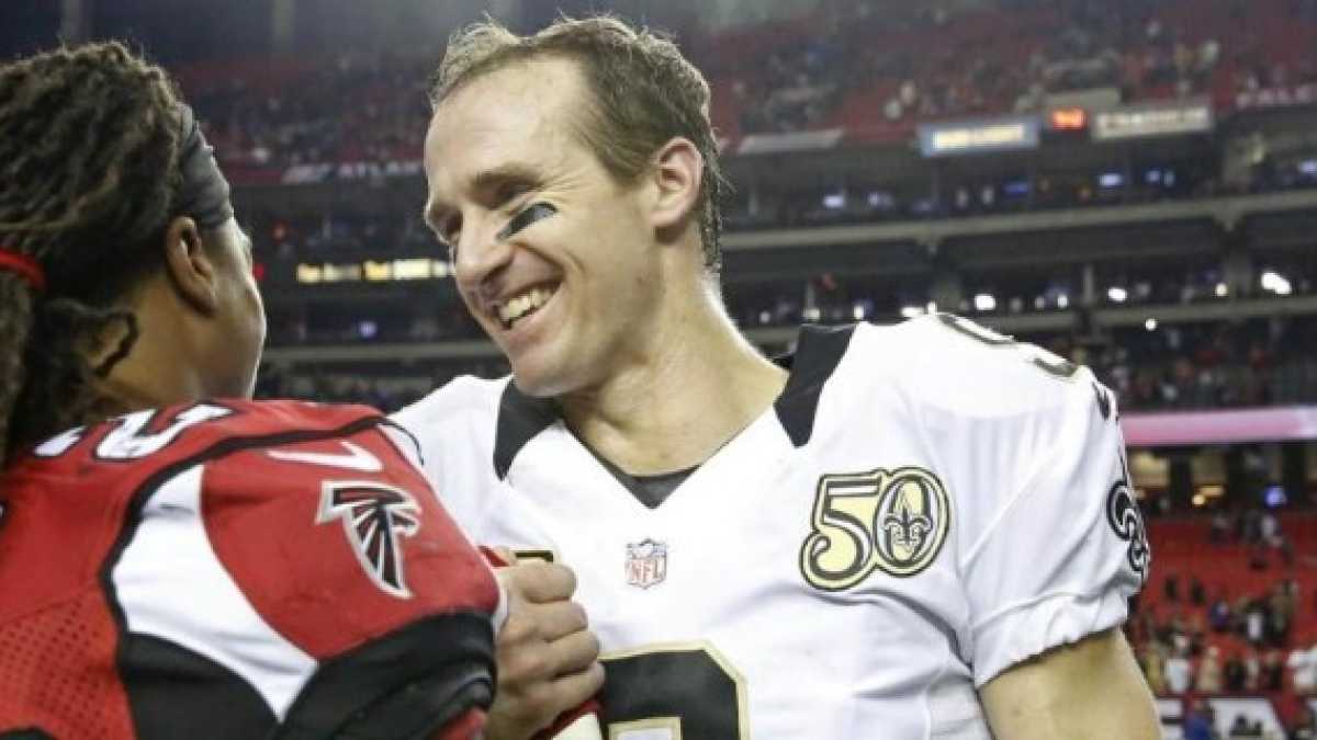 Immagine di Drew Brees, il quaterback più forte di Katrina e del proprio destino