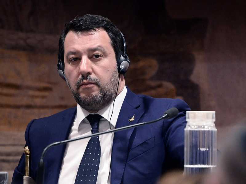 Matteo Salvini (foto LaPresse)