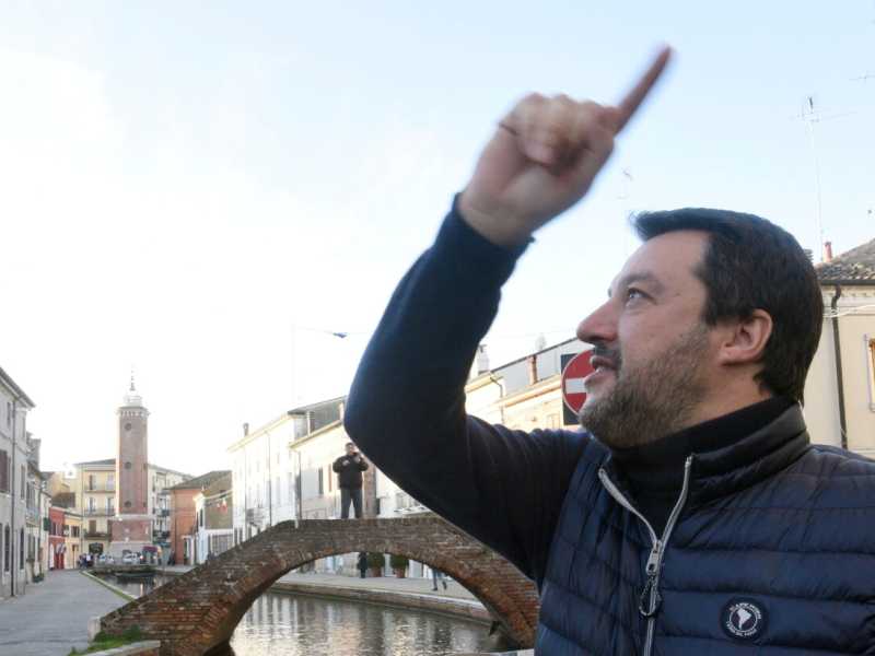 Matteo Salvini (foto LaPresse)