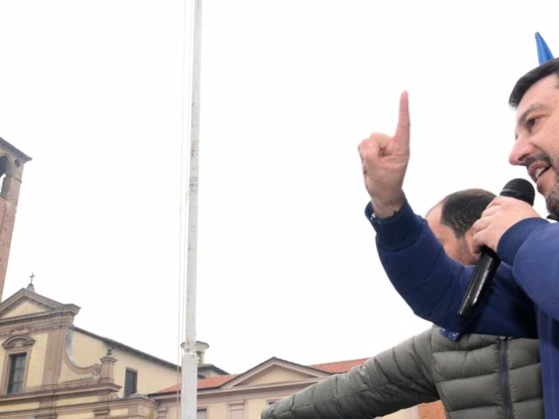 Matteo Salvini (foto LaPresse)