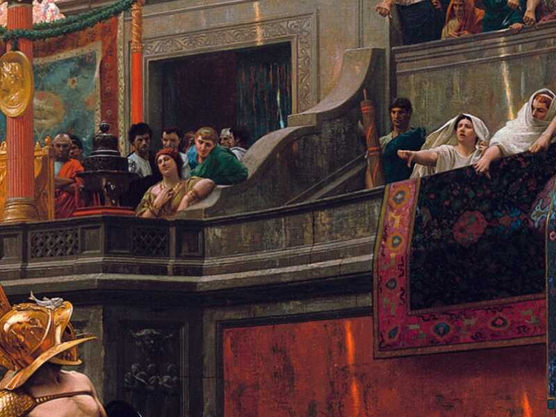 Jean-L&eacute;on G&eacute;r&ocirc;me, Pollice Verso (1872)