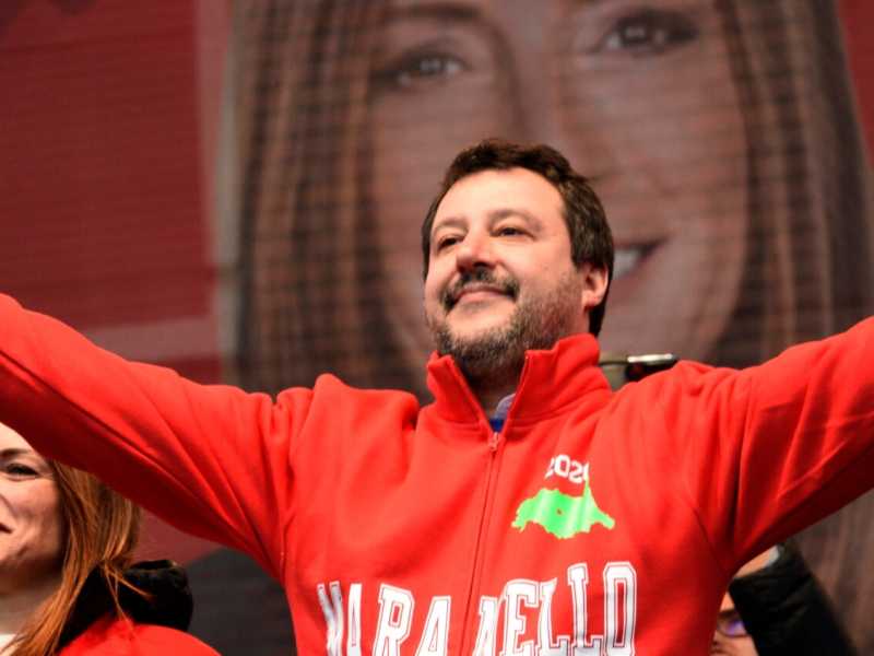 Matteo Salvini (foto LaPresse)