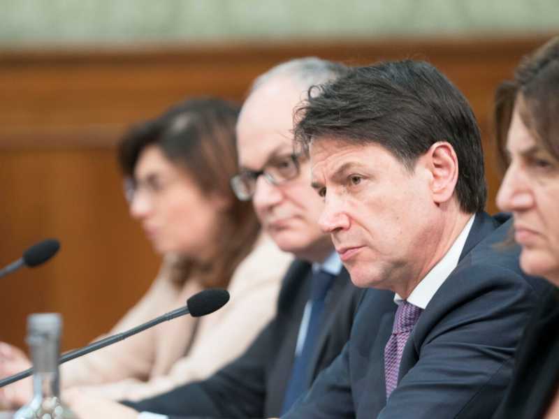 Giuseppe Conte (foto LaPresse)