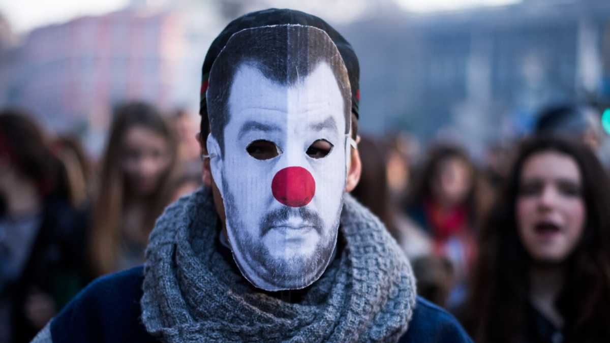 Immagine di Fascismo e antifascismo, versione trash