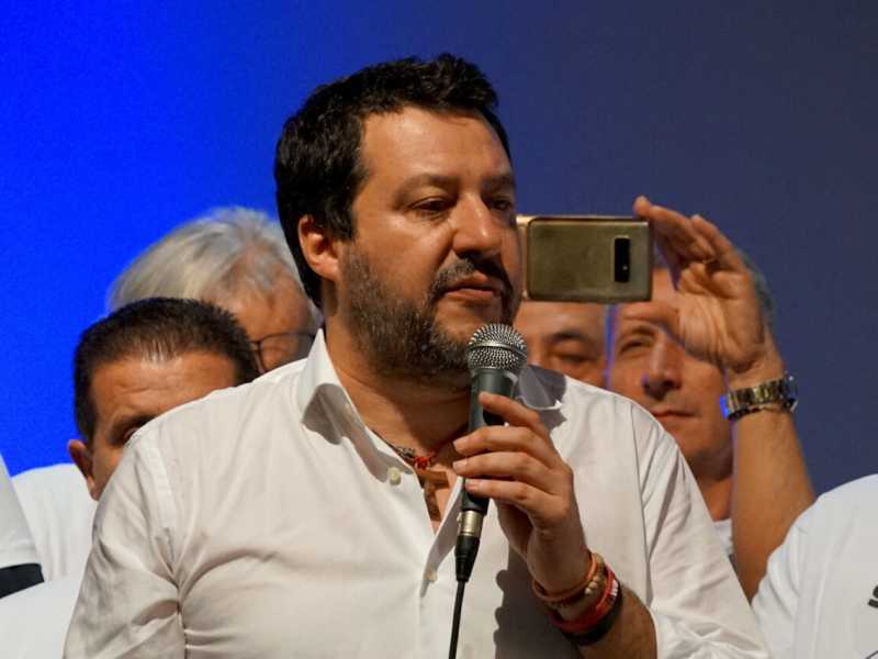 Matteo Salvini (foto LaPresse)