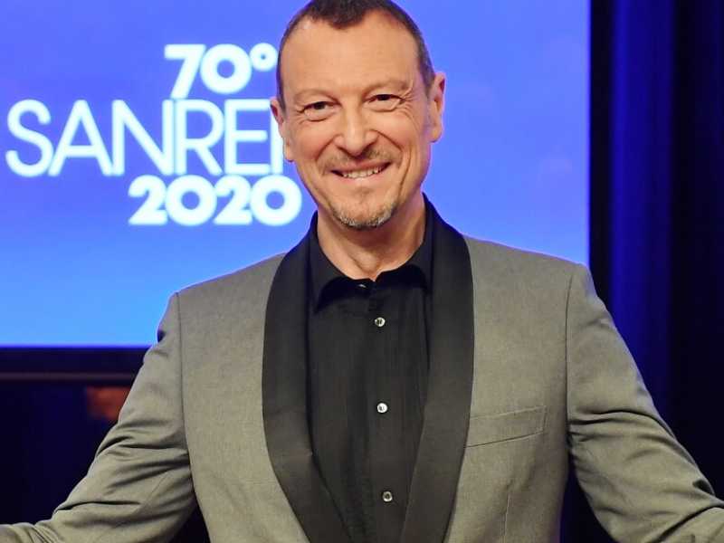 Amadeus (foto LaPresse)