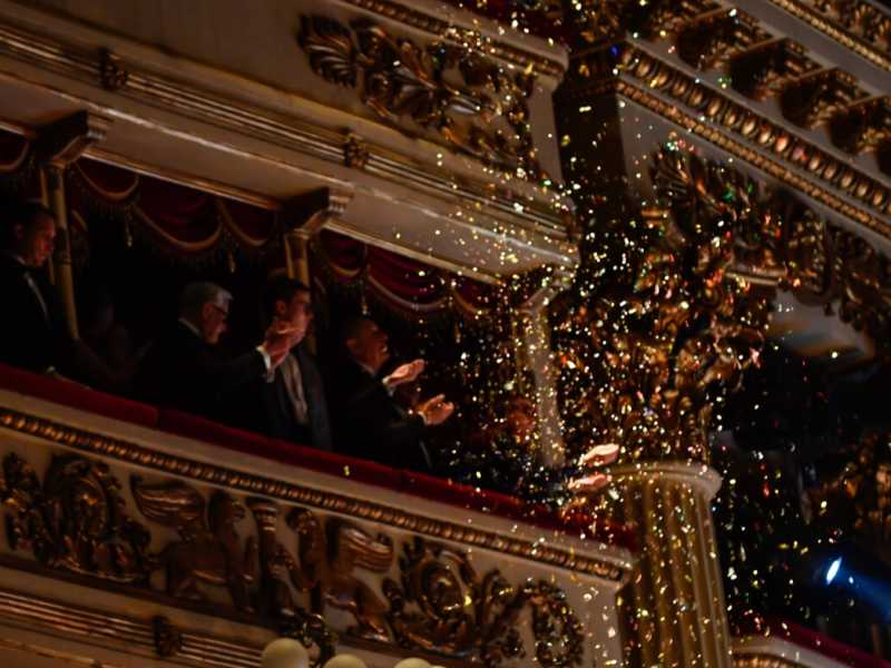 La "prima" alla Scala, il 7 dicembre 2019 (foto LaPresse)