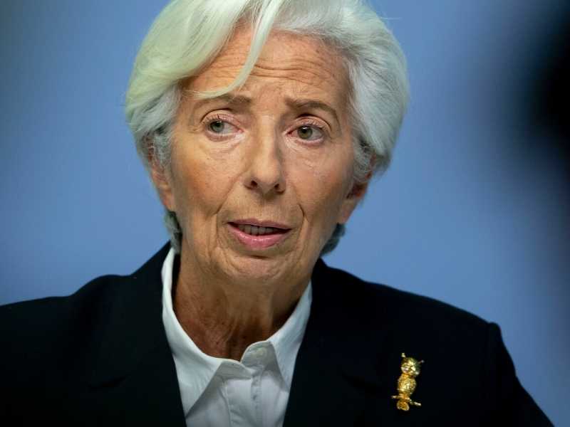 Christine Lagarde (foto LaPresse)