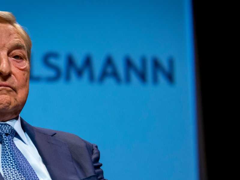 George Soros (LaPresse)