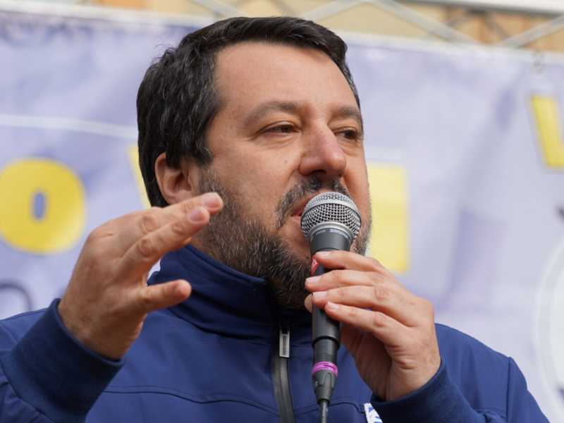 Matteo Salvini (foto LaPresse)