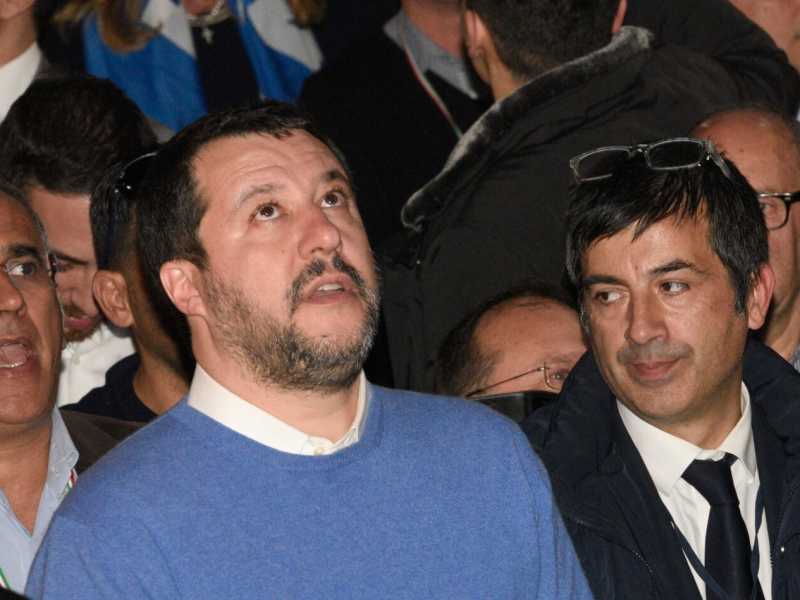 Matteo Salvini (foto LaPresse)