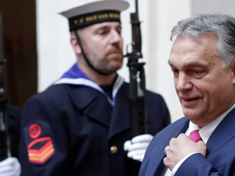 Viktor Orbán (foto LaPresse)