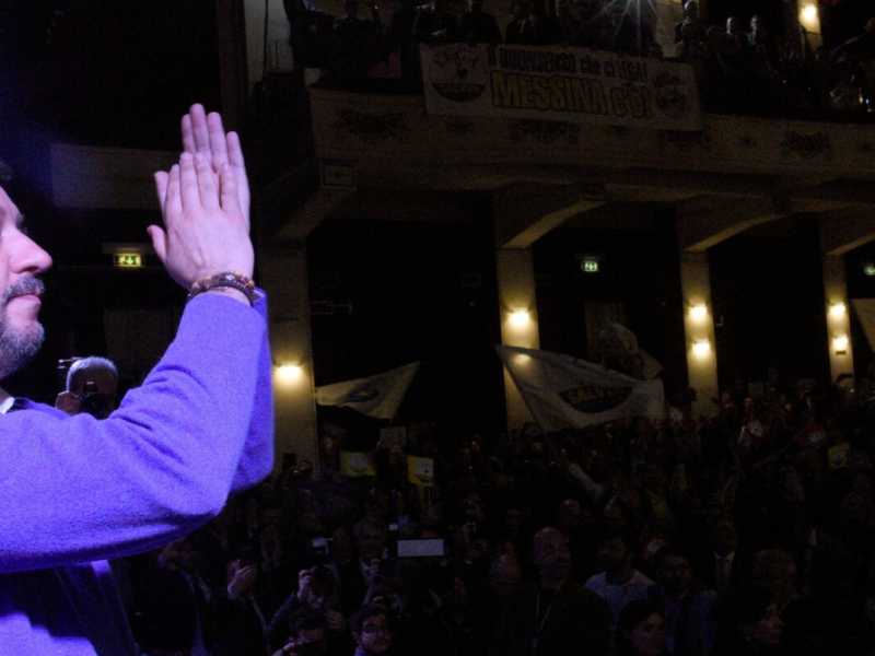 Matteo Salvini (foto LaPresse)