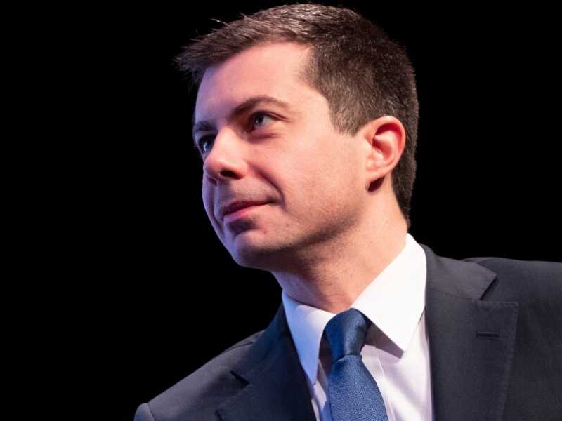 Pete Buttigieg (foto LaPresse)