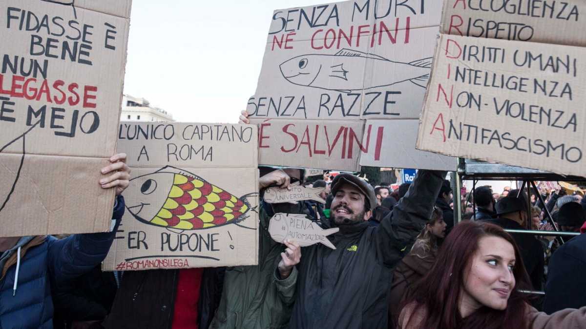 Immagine di Ecco com’è andata la piccola lite condominiale tra le Sardine romane