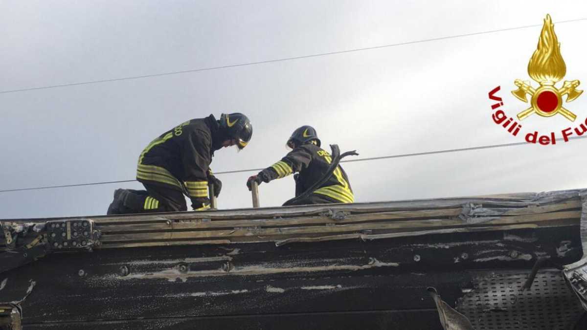 Immagine di Il Frecciarossa deragliato a Lodi